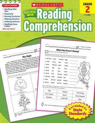 Scholastic Success with Reading Comprehension: Grade 2