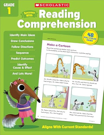 Scholastic Success With Reading Comprehension Grade 1
