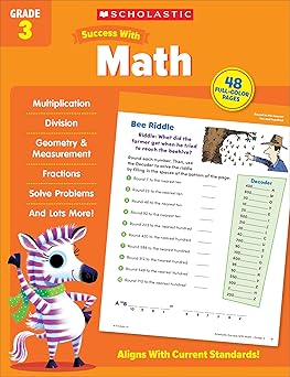 Scholastic Success With Math Grade 1