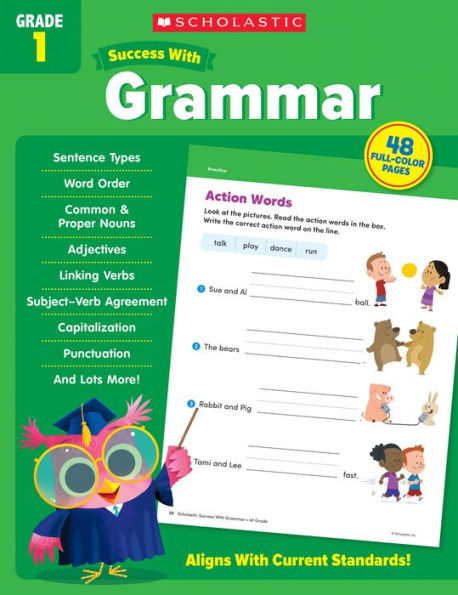 Scholastic Success With Grammar Grade 1